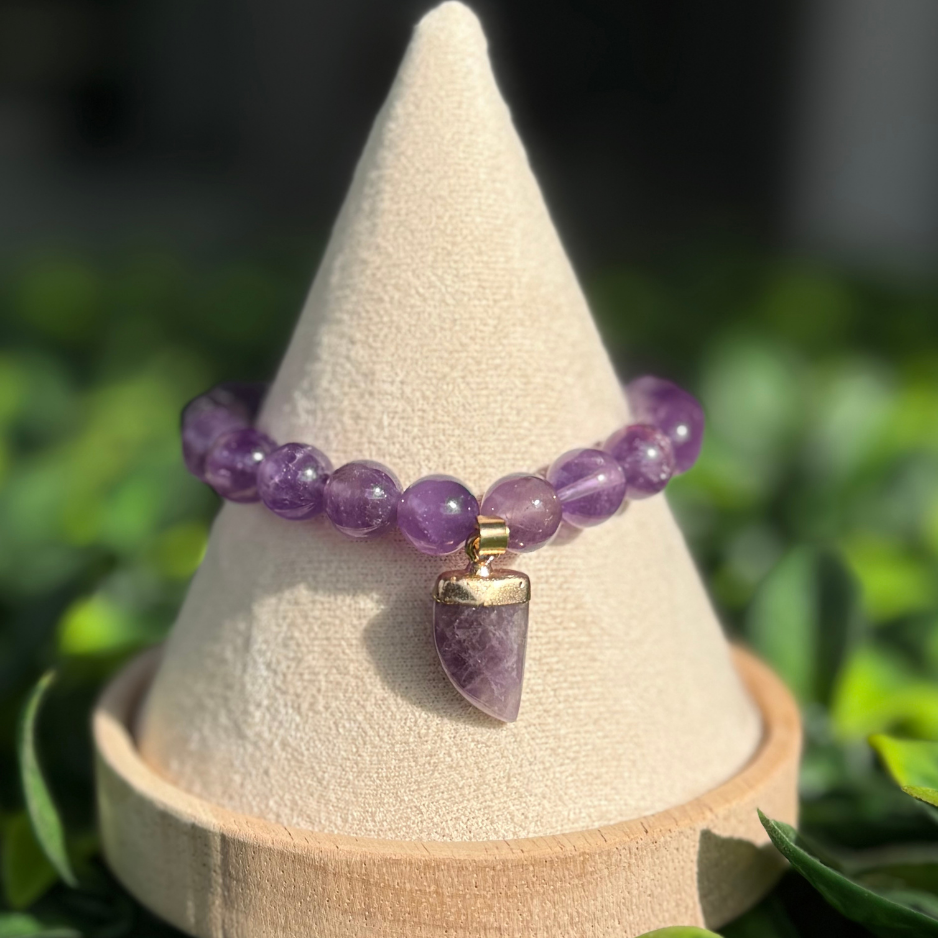 Bracelet "Vision Intérieure" – Lucidité & Paix Mentale  - Améthyste