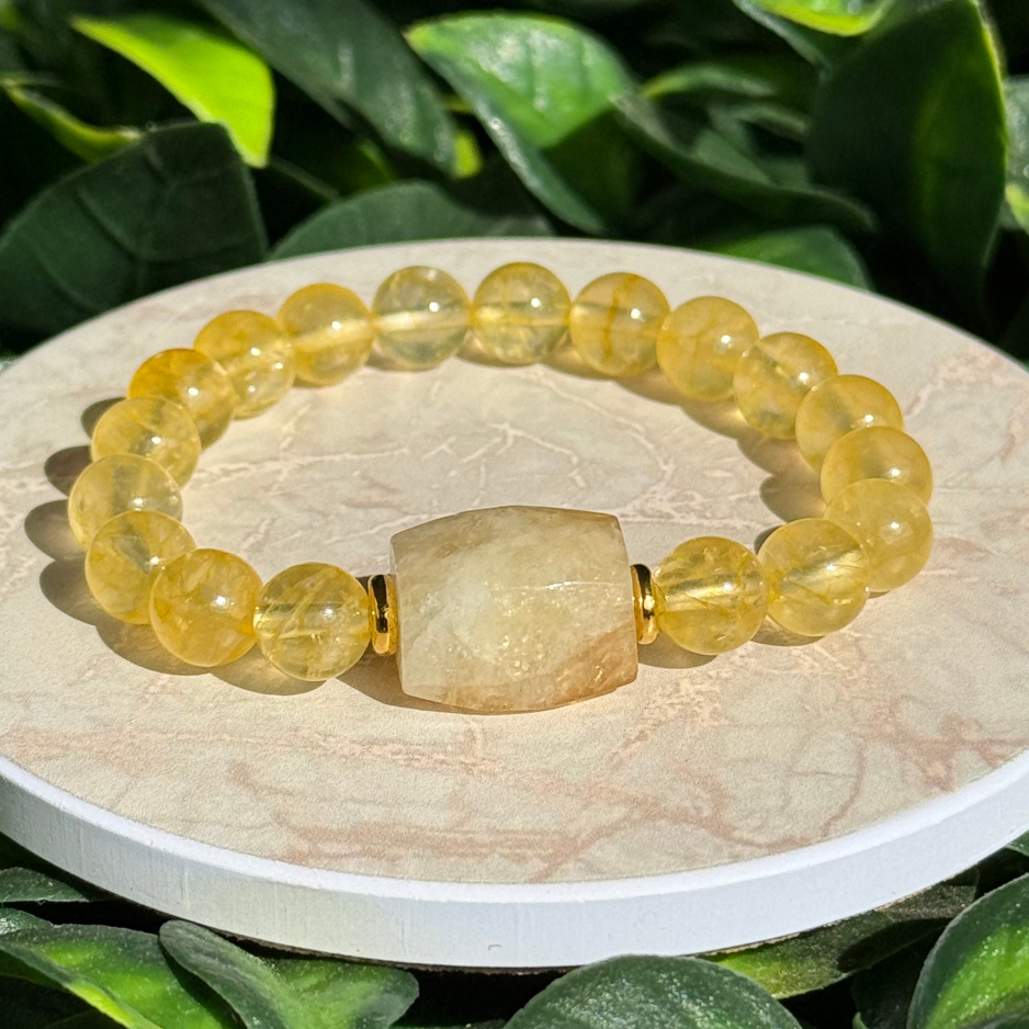 Bracelet "Rayon d’Or" – Joie & Abondance - Citrine