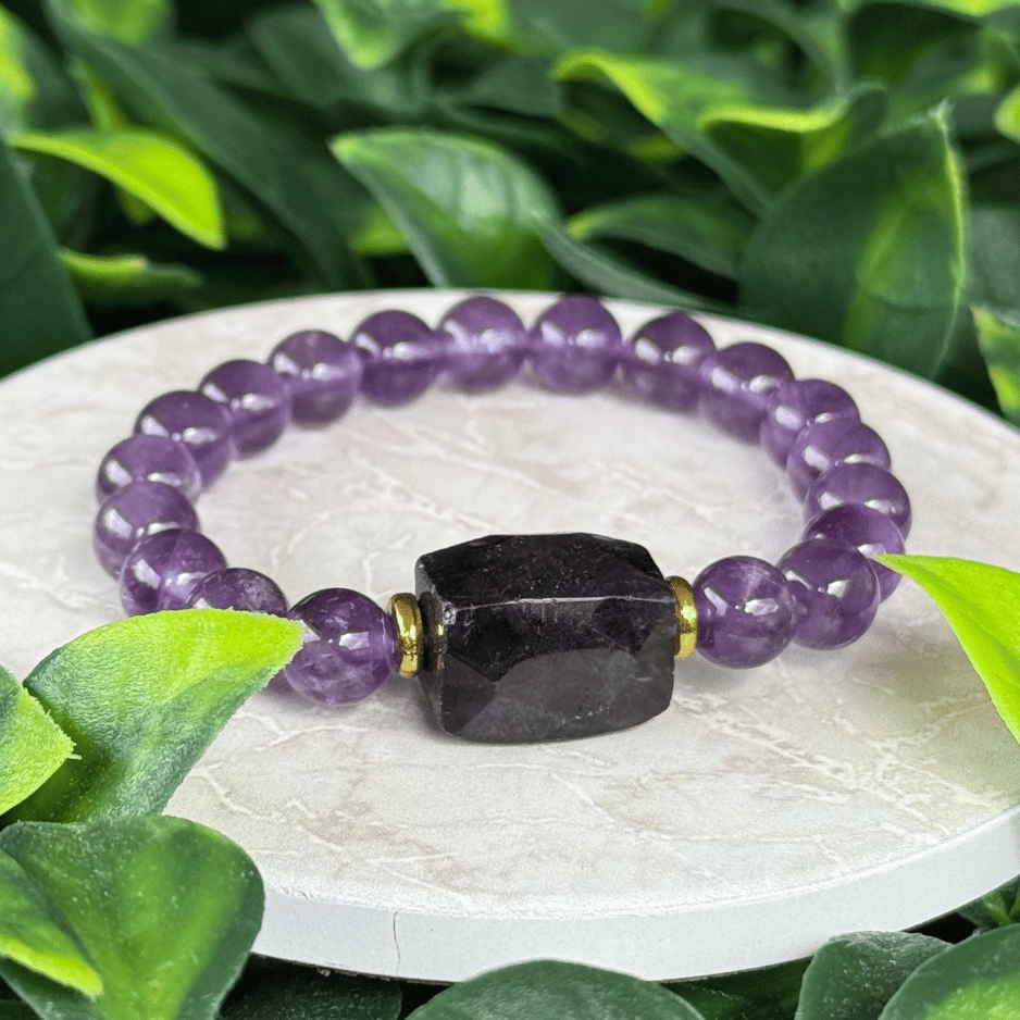 Bracelet "Paix Profonde" – Sérénité & Clarté - Améthyste