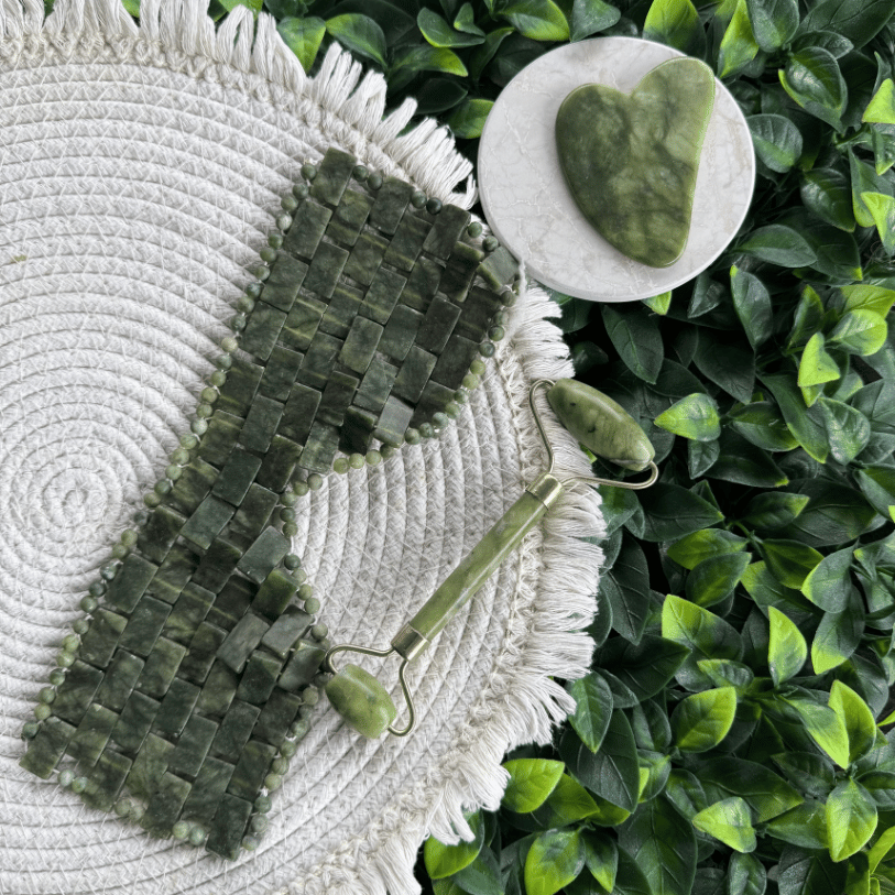 Kit de Bien-Être – Harmonie & Éclat en Jade Naturel