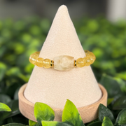 Bracelet "Rayon d’Or" – Joie & Abondance - Citrine
