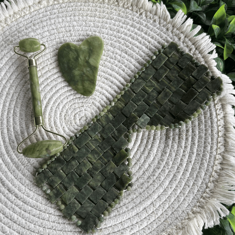 Kit de Bien-Être – Harmonie & Éclat en Jade Naturel