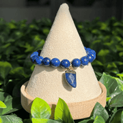 Bracelet "Sagesse Étoilée" – Clarté & Intuition -  Lapis-Lazuli