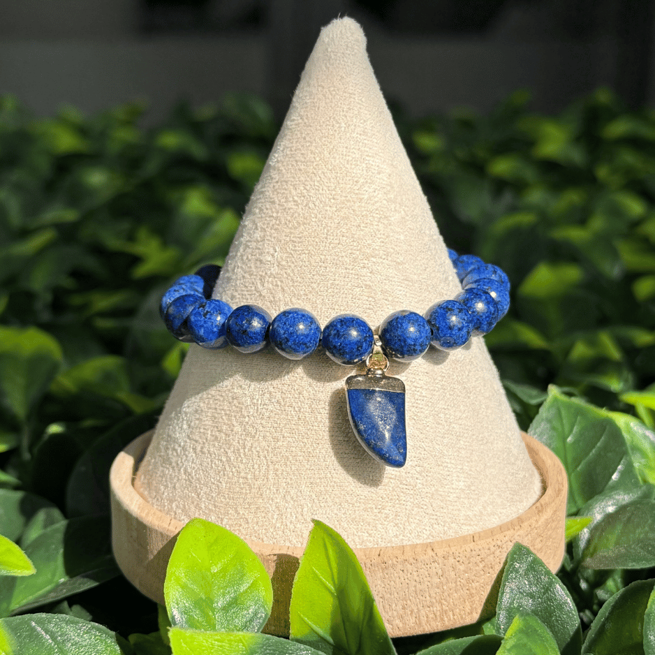 Bracelet "Sagesse Étoilée" – Clarté & Intuition -  Lapis-Lazuli