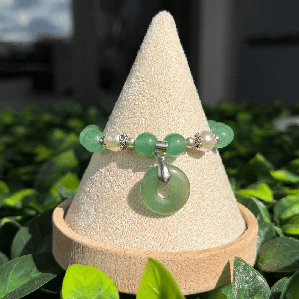 Bracelet "Croissance Douce" – Ouverture & Confiance calme - Aventurine Verte