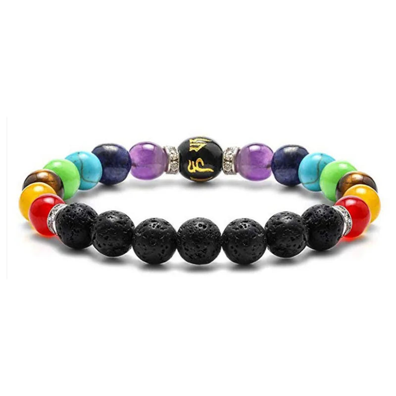 BRACELET 7 CHAKRAS DE PROTECTION